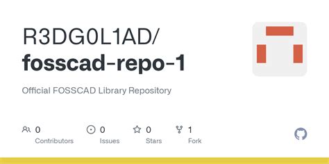 Fosscad Repo .